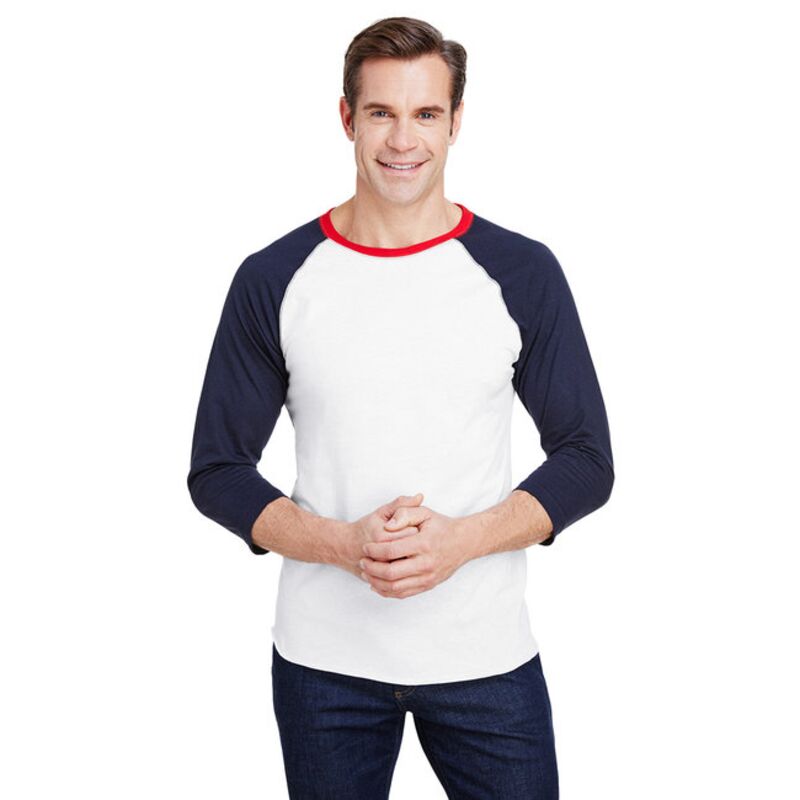 6930 Adult Baseball Fine Jersey T-Shirt Thumbnail