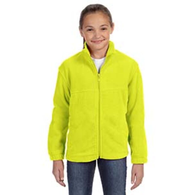 Harriton Youth 8 oz. Full-Zip Fleece (Retail) Thumbnail