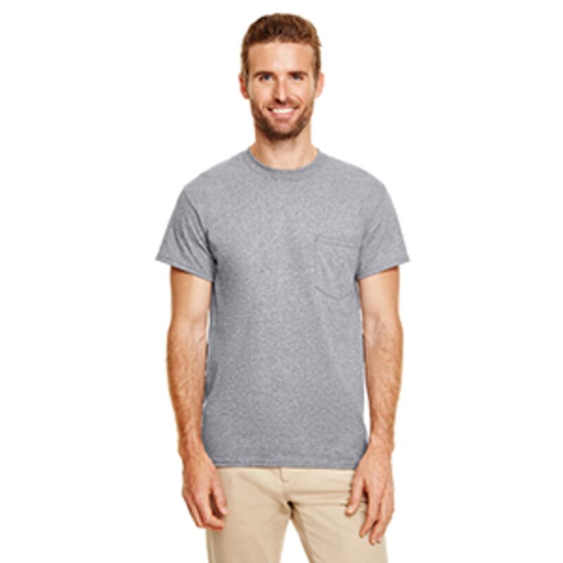 Adult 5.5 oz., 50/50 Pocket T-Shirt Thumbnail