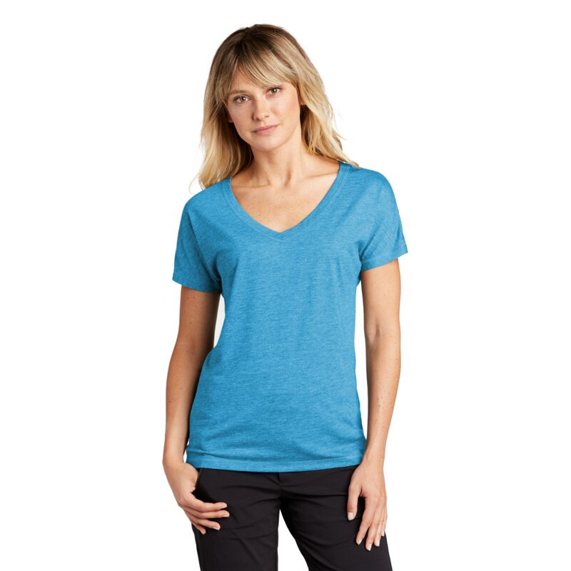 LST 401 ® Ladies PosiCharge ® Tri Blend Wicking Dolman Tee Thumbnail